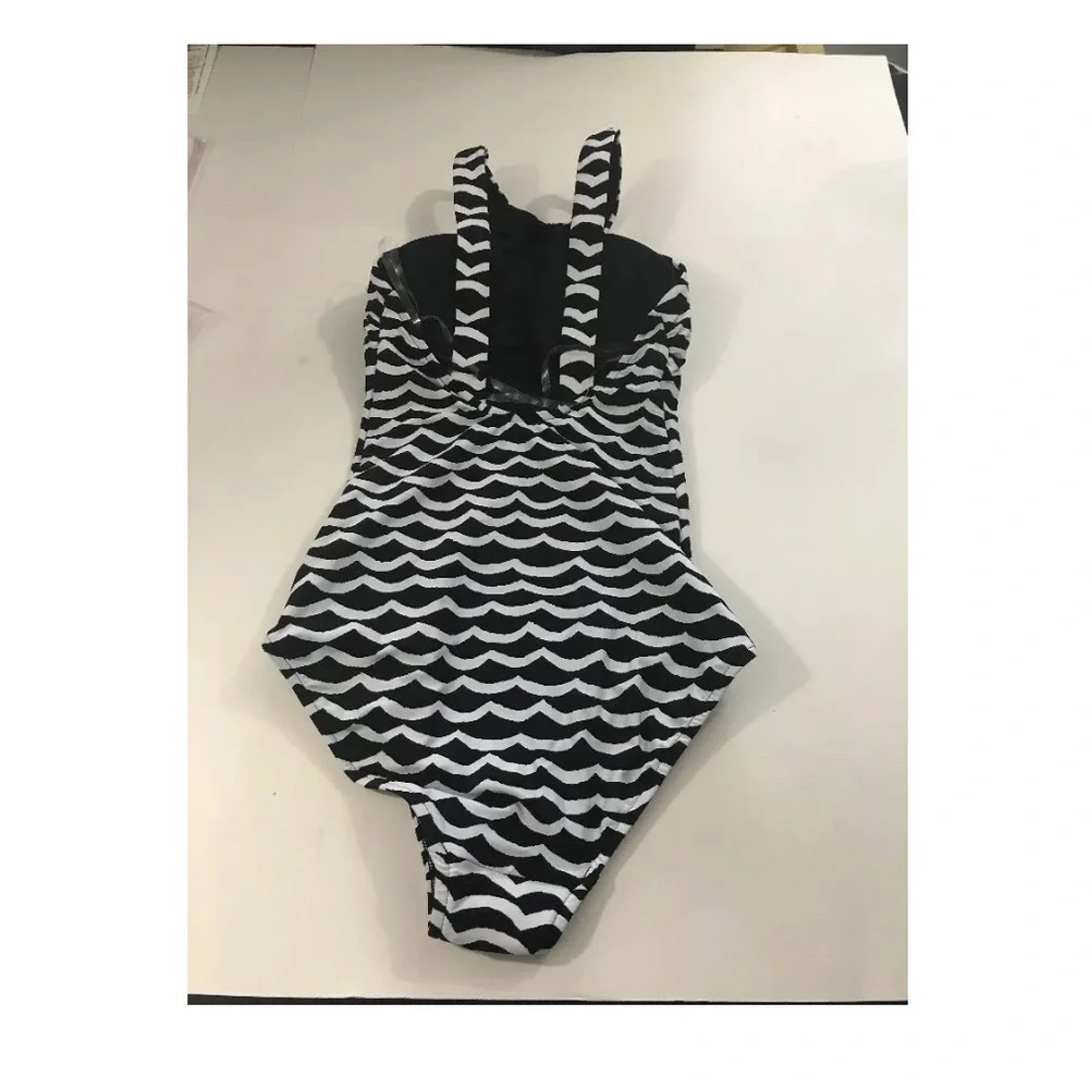 NEW Seafolly Tidal Wave High Neck One‎ Piece Swim